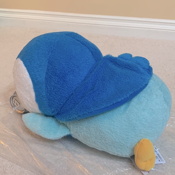 POKEMON PIPLUP FUZZY PLUSHIE [NWT - From Japan] - Picture 4 of 9